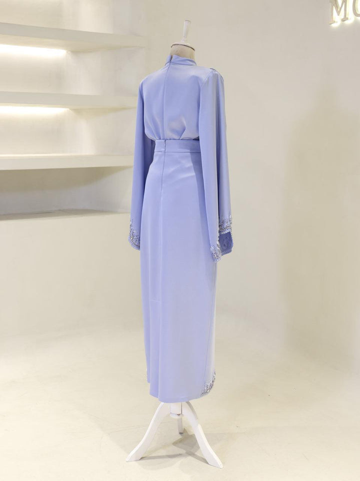 tesettur-abiye-Beverly Tesettür Takım-ModaZehrada