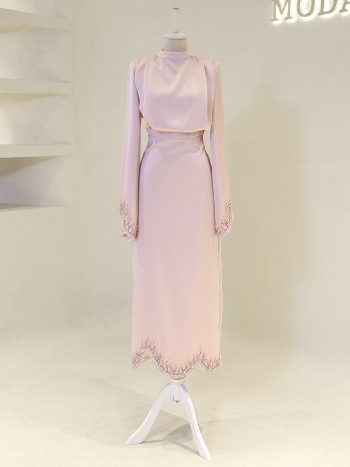 tesettur-abiye-Beverly Tesettür Takım-ModaZehrada