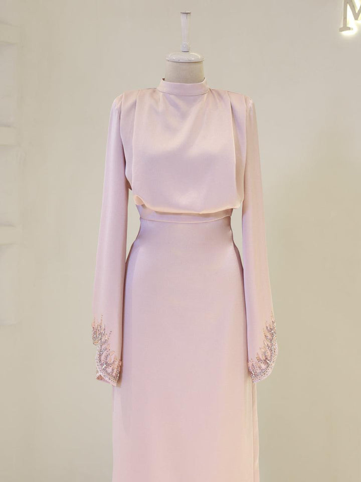 tesettur-abiye-Beverly Tesettür Takım-ModaZehrada