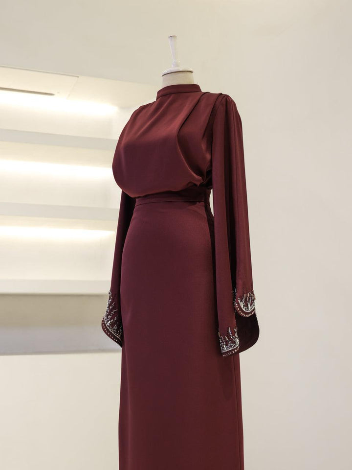 tesettur-abiye-Beverly Tesettür Takım-ModaZehrada