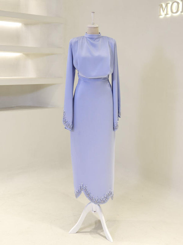 tesettur-abiye-Beverly Tesettür Takım-ModaZehrada