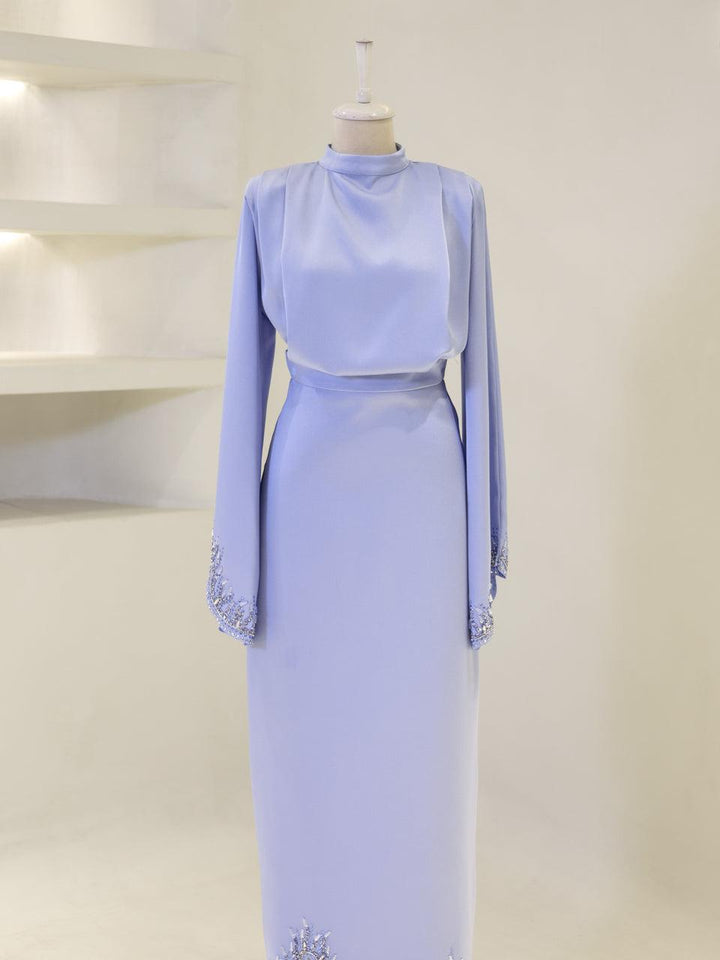 tesettur-abiye-Beverly Tesettür Takım-ModaZehrada