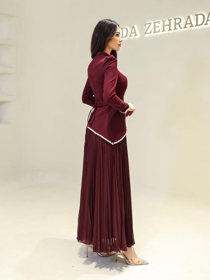 tesettur-abiye-Faye Tesettür Takım-ModaZehrada