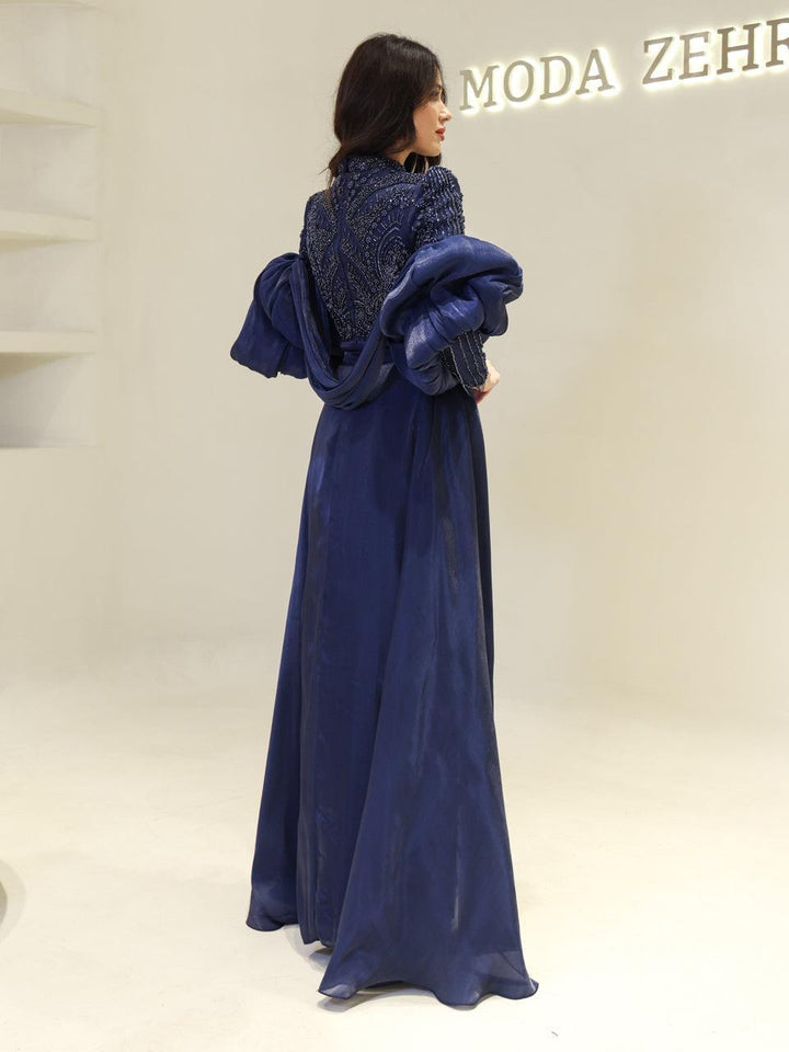 tesettur-abiye-Geraldine Tesettür Abiye-ModaZehrada