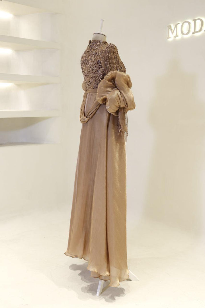 tesettur-abiye-Geraldine Tesettür Abiye-ModaZehrada