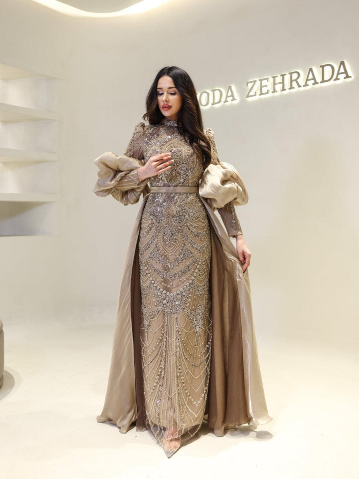 tesettur-abiye-Geraldine Tesettür Abiye-ModaZehrada