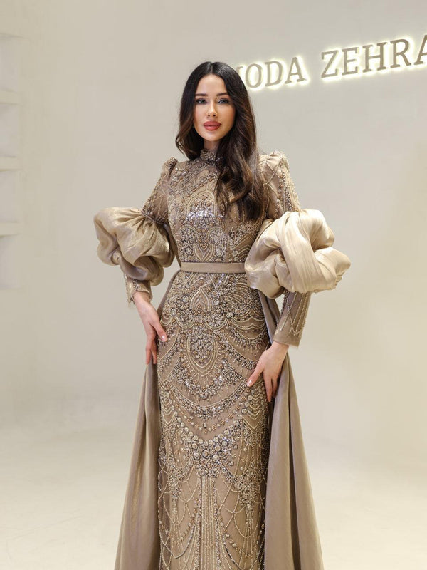 tesettur-abiye-Geraldine Tesettür Abiye-ModaZehrada