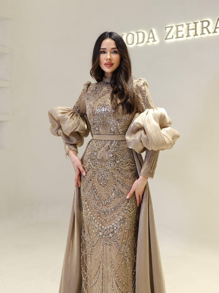 tesettur-abiye-Geraldine Tesettür Abiye-ModaZehrada