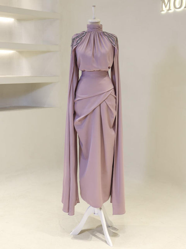 tesettur-abiye-Leon Tesettür Takım-ModaZehrada