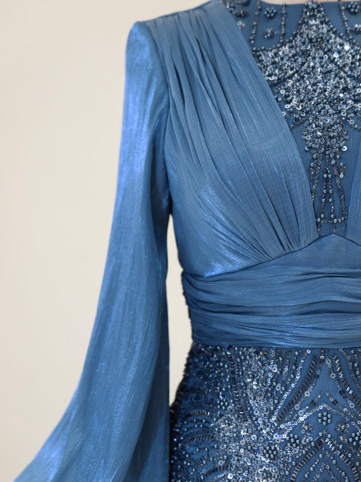 tesettur-abiye-Petunia Tesettür Abiye-ModaZehrada